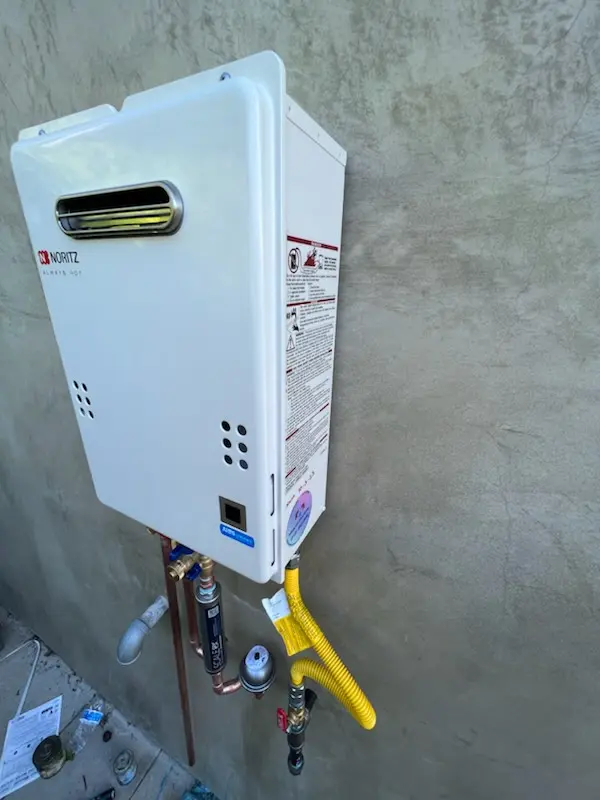 Tankless water heater installation for Palo Alto homes